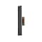 Z-Lite Stylet Outdoor Wall, 2-Light, 4.75 In.W x 24 In.L x 3.75 In.H, Sand Black/White 5006-24BK-LED - alternate 4